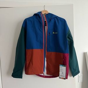 Cotopaxi rain jacket NWT women’s S
